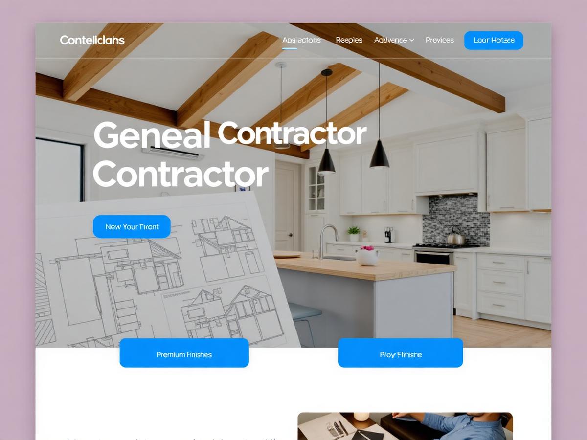 Stonebridge Builders — sample general contractor website design